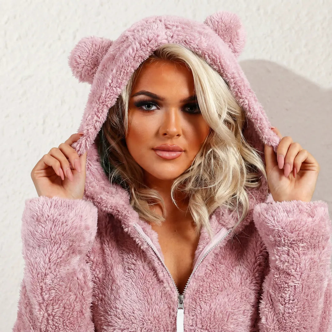 Oath Beauty - Teddy Hoodie Suit