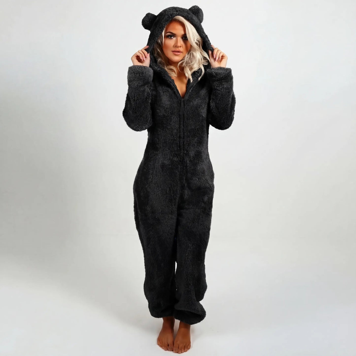 Oath Beauty - Teddy Hoodie Suit