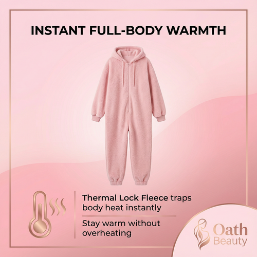 Oath Beauty - Teddy Hoodie Suit