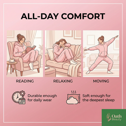 Oath Beauty - Teddy Hoodie Suit