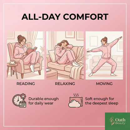 Oath Beauty - Teddy Hoodie Suit